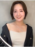 韓国　大宮　ウルフカット　レイヤー　顔周り　韓国ボブ