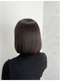 ブラウンベージュ×ボブ【CIEL×maki】