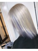 #黒髪#ボブルフ#ネビージュ#小顔#ワンレン