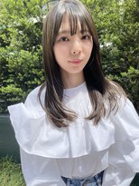 セミロング・暗髪ロング・レイヤー・銀座日比谷有楽町20代30代