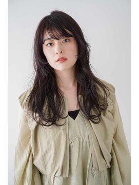 トクテ 吉祥寺(tokute) くびレイヤーエモージュ前髪ピンクベージュワンカール/吉祥寺