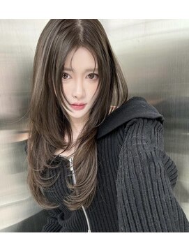 レディアル 渋谷(REDEAL) ワンホンヘア/韓国ヘア/ウルフ/前髪[レイヤーカット/渋谷]