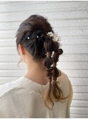 ツインポニーテールアレンジ【10代、20代、30代】【栃木/小山】