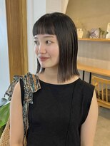 コミレ(COMILE)&nbsp;切りっぱなしボブ/オン眉/髪質改善トリートメント