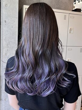 エインアンリー 明治神宮前(AIN.ANLY.) ★黒髪クラゲヘアーオリーブグレー小顔ココアベージュ韓国ヘア