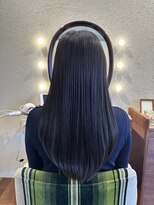 エルサフィロ キタハマ(el zafiro kitahama)&nbsp;20×30×40代×透明感×艶感×髪質改善×オリーブ×グレージュ