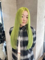 リエンス(RIENS)&nbsp;【RIENS】ライムカラー×馬越麗奈