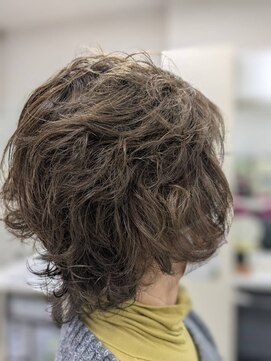 びび 住吉店 華やかパーマ