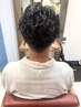 【メンズ限定】 できる男カット＋パーマ　￥９９００