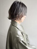 エル セルカ 高田馬場(el CERCA) 外ハネレイヤーボブ×オリーブグレージュカラー