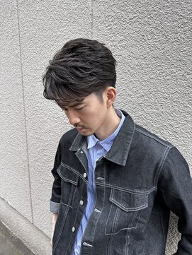 ロンドアベニール 北千住(Lond avenir) スパイキーショートニュアンスパーマスペインカールメンズ北千住