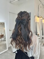 ジュベ(juve.)&nbsp;【大分 juve.】10代20代30代40代必見！◎ハーフアップセット☆