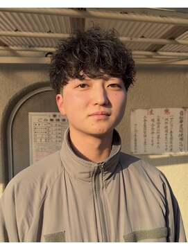 サップ 吹田店(Sup) ラウンドマッシュ/シャドウパーマ/メンズカット/メンズパーマ