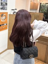 スケール(SCALE)&nbsp;ブリーチなしワインレッド◎