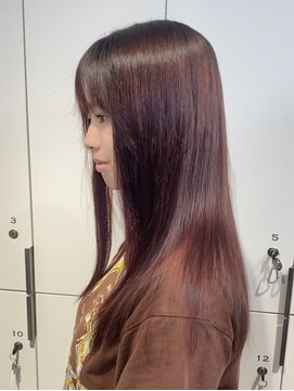 ロンドアンメゾン 原宿(Lond un Maison.) 透明感カラー/韓国レイヤー/暖色カラー/艶カラー/ストレートヘア