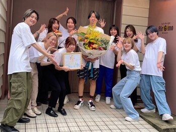 エアージーモ(Air G mo)の写真/旬ヘアのことはもちろんmakeやfashionまでトータルでご提案☆気さくなスタッフだから髪の相談もしやすい◎