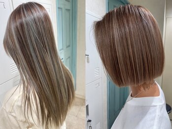 クレア 相武台(CREA)の写真/デザインカラーメニューが豊富だから、"やってみたかった"カラーが◎大人ハイライトが大人気★