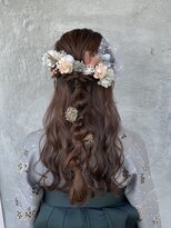 マル 日立(maru.)&nbsp;ハーフアップアレンジ