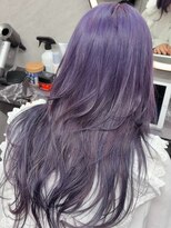 フレームプラス なんば駅前店(FRAME+)&nbsp;エンドグラデーション/ラベンダー