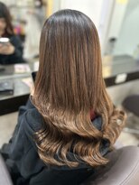 グランディールヘアデザイン(grandir hairdesign)&nbsp;ナチュラルベージュ！-Yurika-