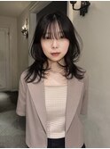 【立川】レイヤーカット/ダークアッシュ