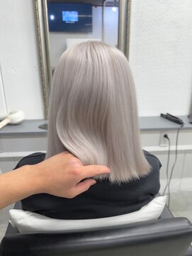 セレーネヘアー 難波店(Selene hair) 2BLEACH silver color