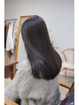 アリー 原宿 表参道(ALLY) ALLY濱田 髪質改善×ブリーチなしグレージュカラー