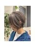 【一番人気】#脱白髪染めハイライト+トリートメント￥24950[白髪ぼかし]