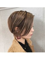 ジービージー(GBG) くびれショートボブ40代50代グレイカラー白髪染め白髪ぼかし