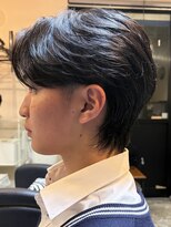 ジュンヌオム リンカラン(Jeune Homme LINGKARAN)&nbsp;センターパート×ウルフ
