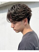 リボーン ビューティー リゾート 松戸店(re-born Beauty Resort) リバースセンターパートニュアンスパーマフェザーパーマ