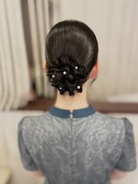 チャコ 新宿(CHACO)&nbsp;シニヨン[新宿/新宿駅/ヘアセット/ヘアメイク]