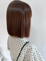 ナナナ パレナ 宝塚店(nanana parena) 縮毛矯正切りっぱなしボブ・まとまる艶髪ストレート