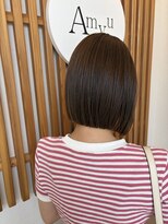 アミュー(Amyu)&nbsp;シルエット綺麗な前下がりボブ