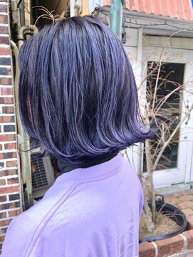 ピクチャー(PICTURE) navy　×　blue