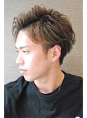 zerohairHANARE　「緩めメンズパーマとツーブロック」