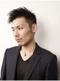 男前フェードショート