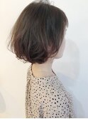 大人ボリュームボブ☆大人女子/パーマ/ボリューム/お手入れ簡単