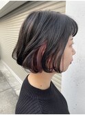 【roijir 表参道】インナーカラー☆ダークブラウン×ラベンダー