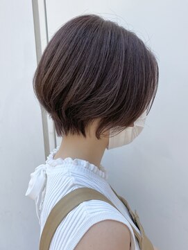 ウノプリール 茶屋町店(unopulir) 【unopulir永尾】大人ショートボブ×耳かけも可愛い