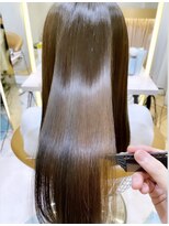 ロンドプランタン 恵比寿(Lond Printemps) ○ラベンダーミルクティー くすみベージュ髪質改善 美髪矯正