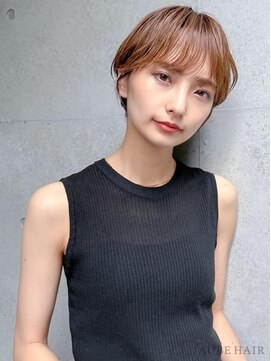 オーブ ヘアー ニコラ 大橋店(AUBE HAIR nicola) 20代・30代_小顔丸みショート