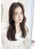 ☆レイヤーカット☆ナチュラル可愛い韓国ヘア☆ココアベージュ