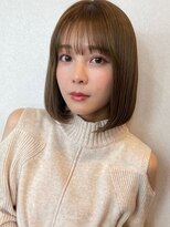 サンド クリア 横浜本店(sand clear)&nbsp;結べるボブ×ベージュカラー