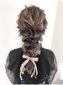 あみ下ろしヘアアレンジ/担当rui