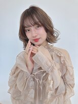 ルービック 梅田茶屋町(Rubik)&nbsp;ニュアンスパーマ/リラックスウェーブ/ミルクティベージュ