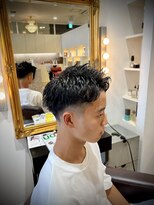 コワファースト  させぼ五番街店(COIFF1RST)&nbsp;フェード×アップバング☆