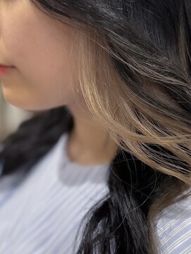 アフェクト 上大岡(affect) ブロンドベージュ/ロング/韓国波巻き/ブリーチ/上大岡