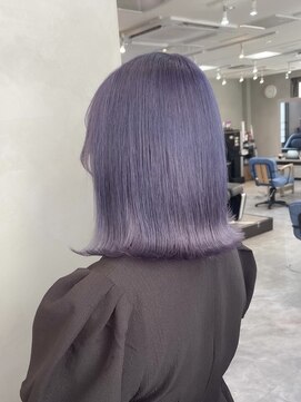 アールプラスヘアサロン(ar+ hair salon) ラベンダーカラー