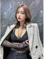 オリジンズヘアーセカンド 守谷店(Origins hair 2nd)&nbsp;グレージュ系ベージュカラー×BYKARTE TR